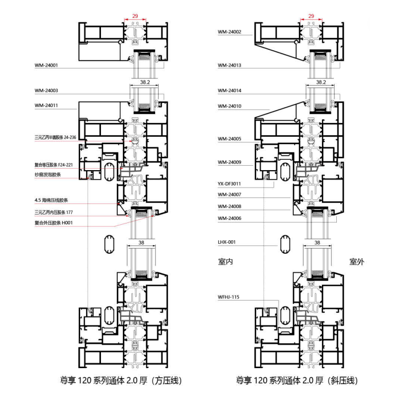 Premium 120/126/130 Premium Integrated Thermal-Break Window with Built-in Insect Screen