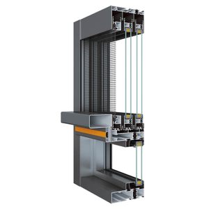 131 Six-Track Full Hidden Panoramic Thermal Break Sliding Window