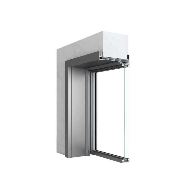 35X13 Slim Swing Door Aluminium Profiles