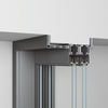 Perfect System Double-Track Cased Exposed Profiles