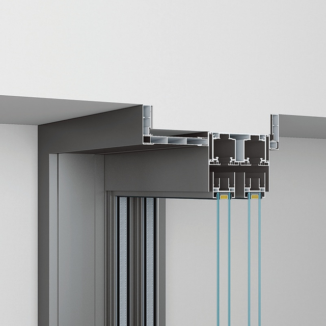 Perfect System Double-Track Cased Exposed Profiles