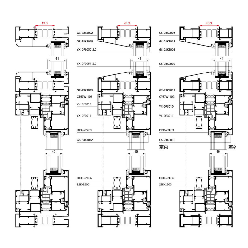 118 High-Insulation Series (Six-Seal Structure)