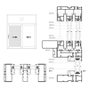 131 Six-Track Full Hidden Panoramic Thermal Break Sliding Window