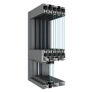208 Ten-Track Panoramic Thermal Break Sliding Window