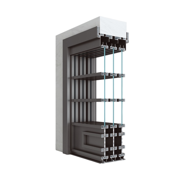 40 Slim French Retro Door Aluminium Profiles