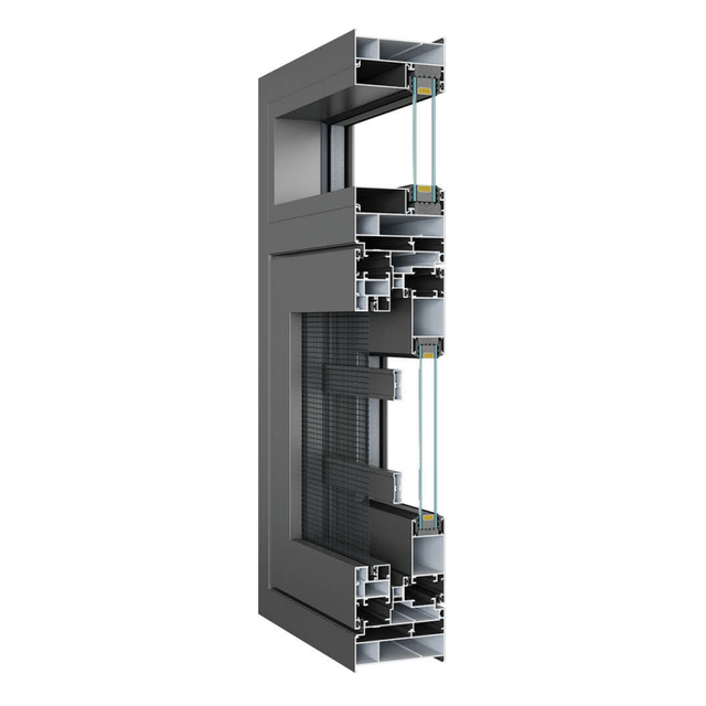 78 Non-Thermal-Break Mesh Integrated Casement Window