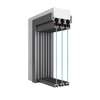 35X16 Triple-track Sliding Door Aluminium Profiles