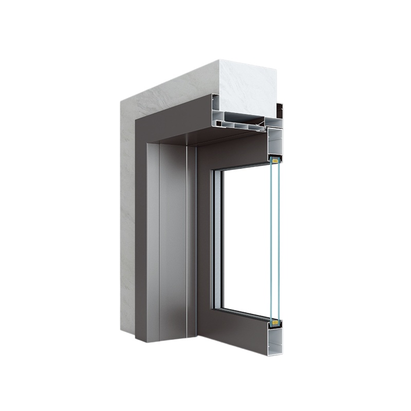 35X60 mid-narrow swing door aluminium profiles No.2