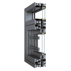 Dongfeng 110/118 Mesh-Integrated Thermal Break Windows (Hidden Drainage Type)