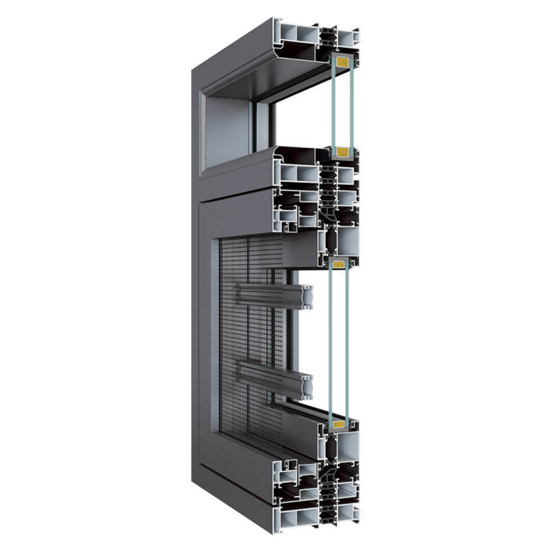 Dongfeng 110/118 Mesh-Integrated Thermal Break Windows (Hidden Drainage Type)