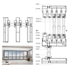 200 Five-Track Full Open Thermal Break Sliding Window