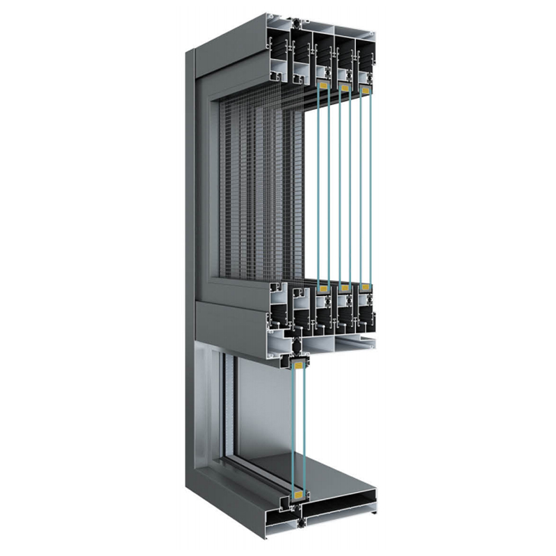 200 Five-Track Full Open Thermal Break Sliding Window