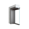 35X16 swing door aluminium profiles (single glass)