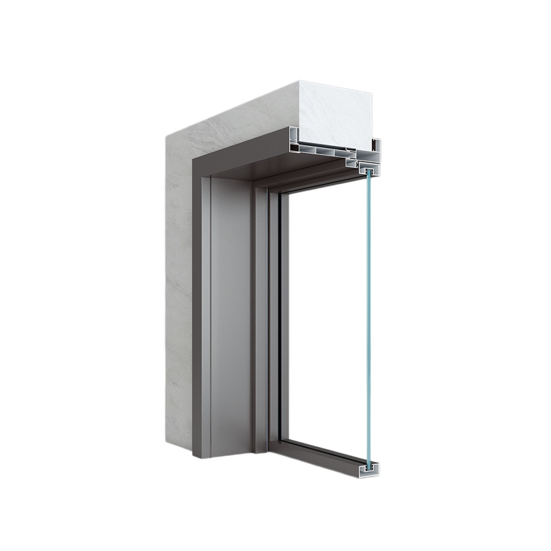 35X16 Swing Door Aluminium Profiles (single Glass)