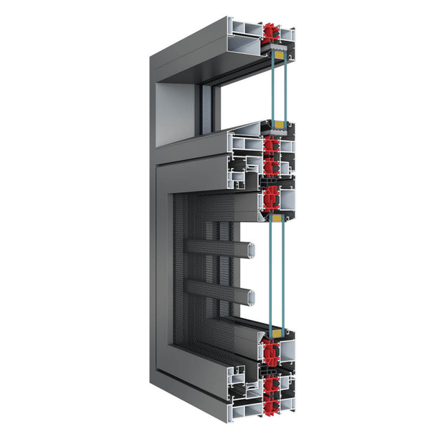 Premium 120/126/130 Premium Integrated Thermal-Break Window with Built-in Insect Screen