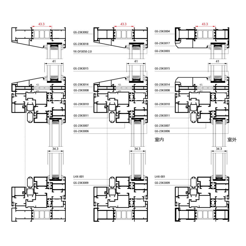 118 High-Insulation Ultra Slim American Window Series