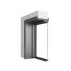 40 Single Glass Slim Swing Door Aluminium Profiles